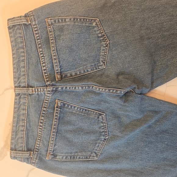 Reformation Womens Mid Rise Button Fly Medium Wash Jeans Blue Size 27 - Picture 5 of 9